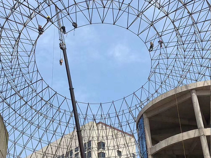 东方网架螺栓球加工流程